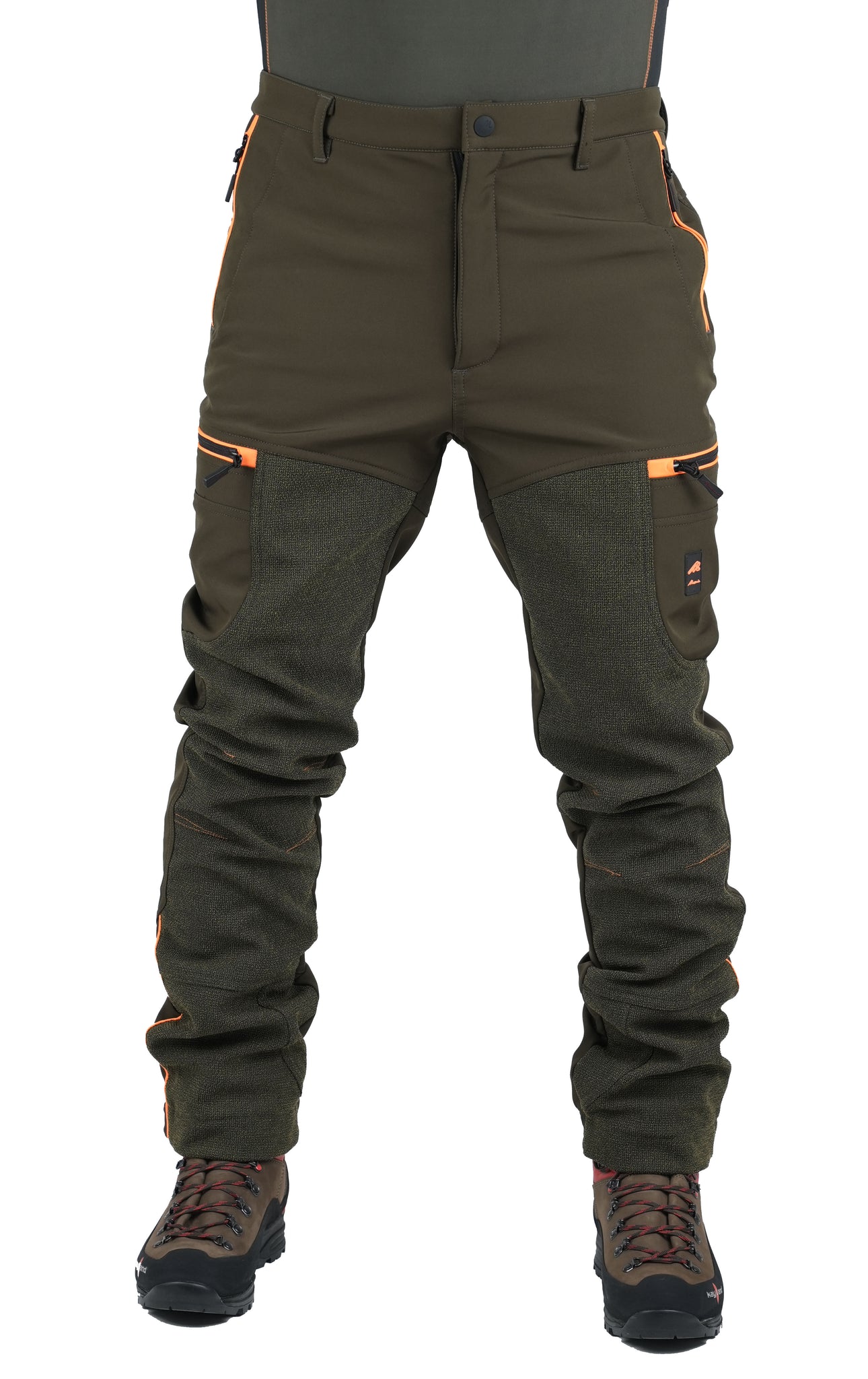 Pantalone Masseria SoftShell 17 Arancio Fluo