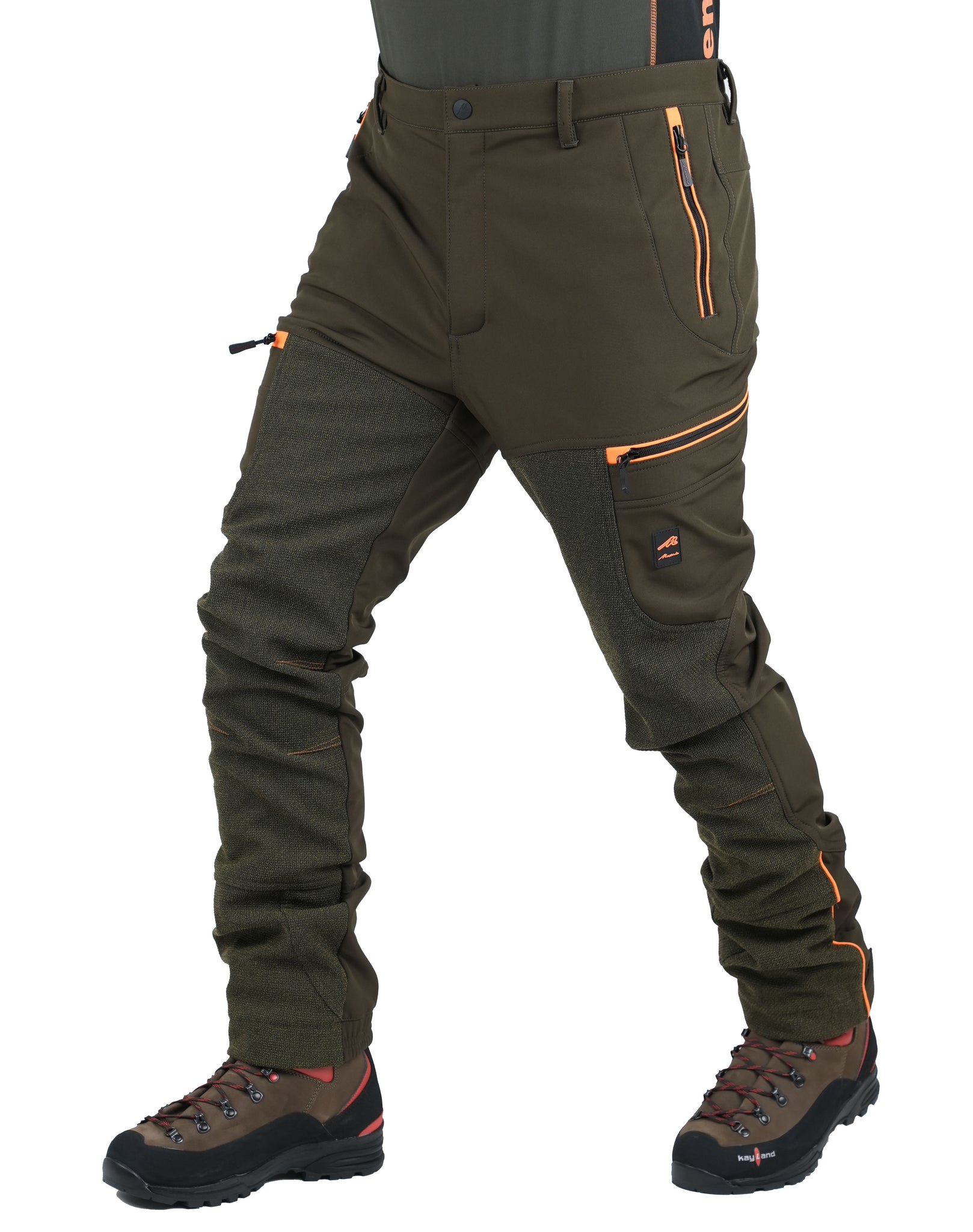 Pantalone Masseria SoftShell 17 Arancio Fluo