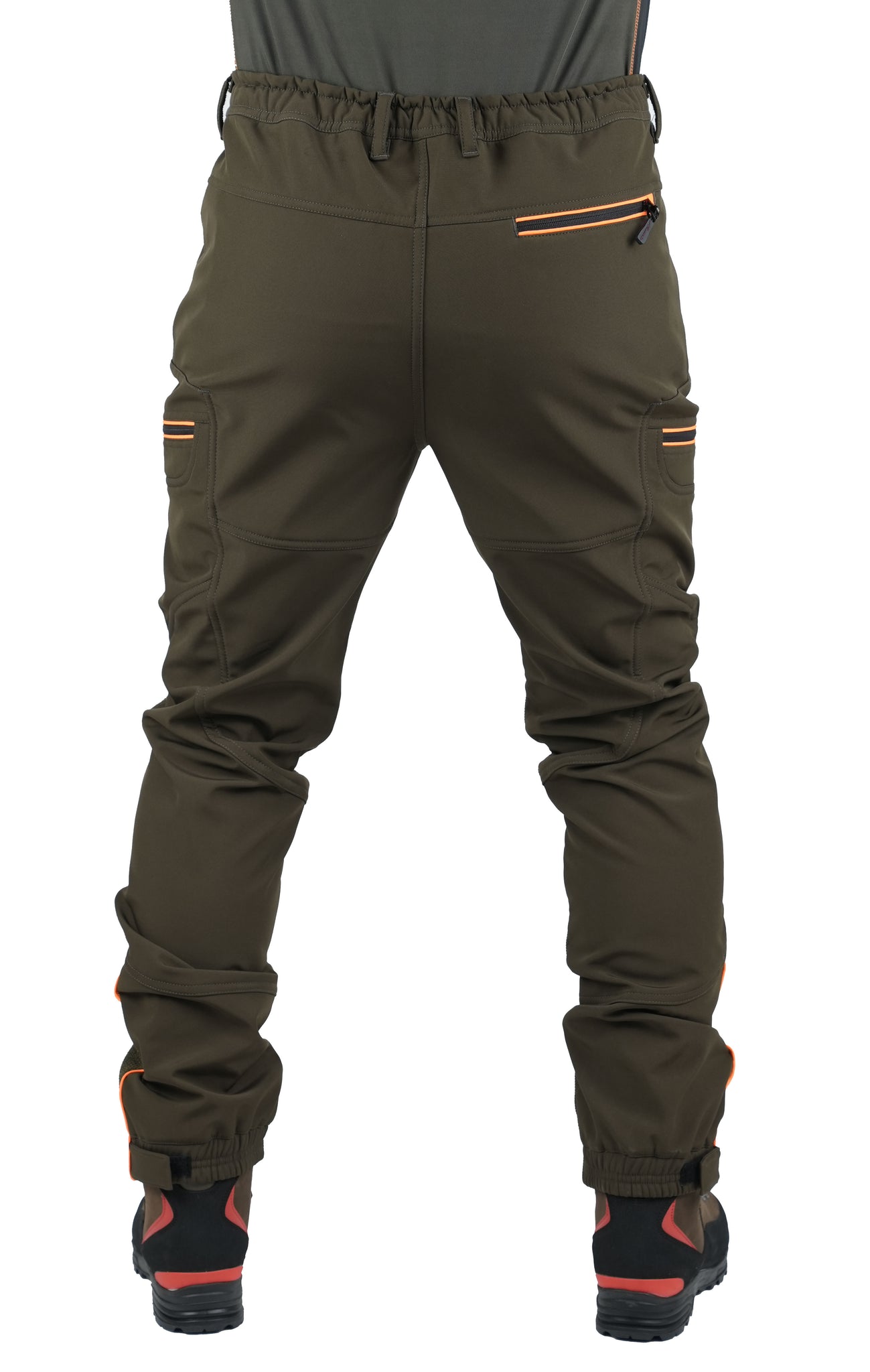 Pantalone Masseria SoftShell 17 Arancio Fluo