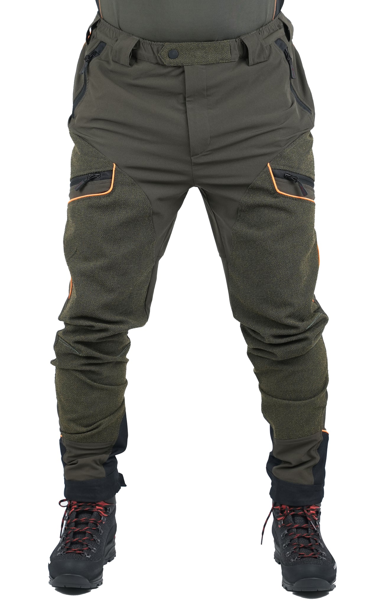 Pantalone Caccia Masseria 19  ESTIVO Arancio Fluo