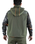 Gilet Vient VT29 Verde/Arancio Fluo