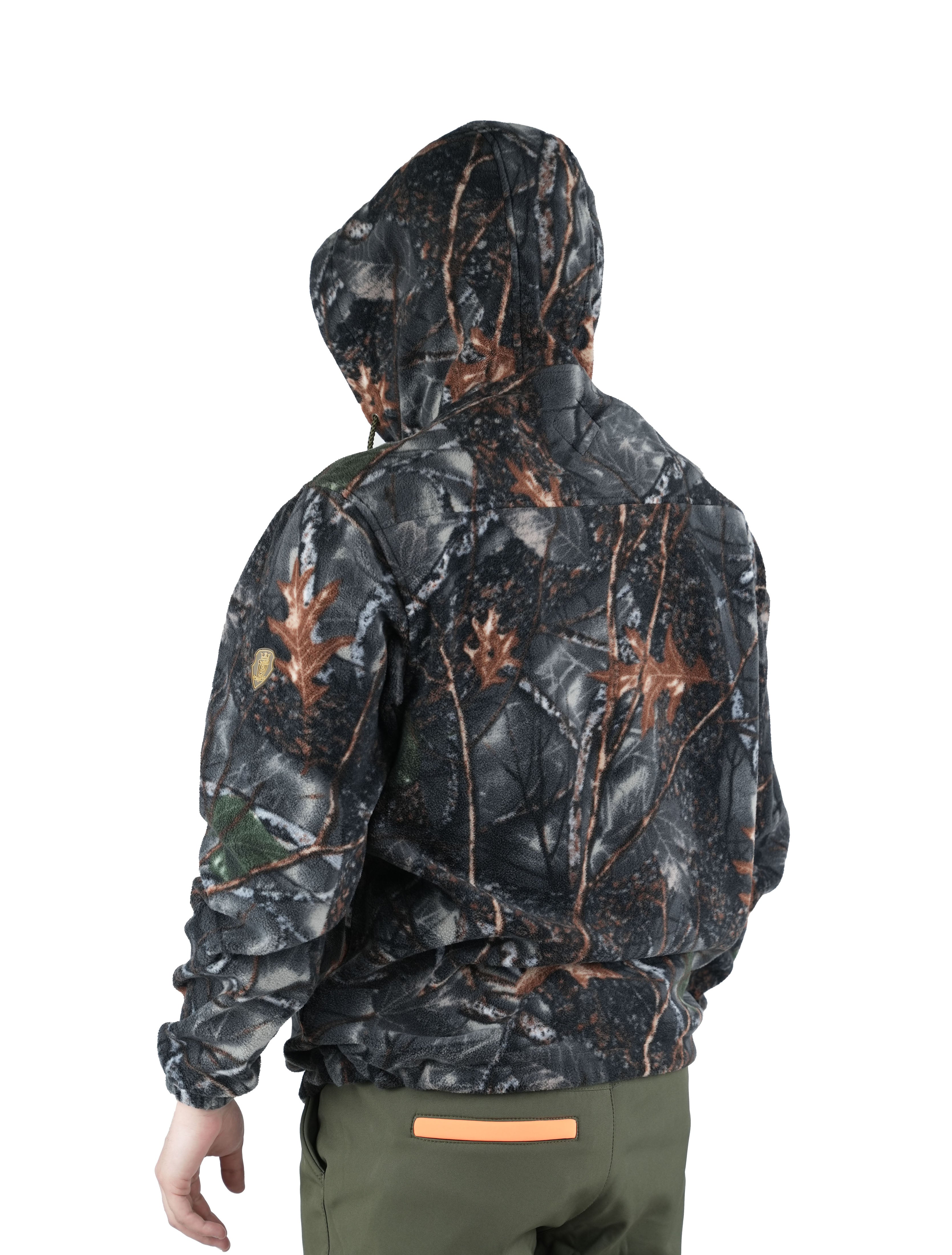 Pile Vient Zip Intera Verde – Caccia Megastore