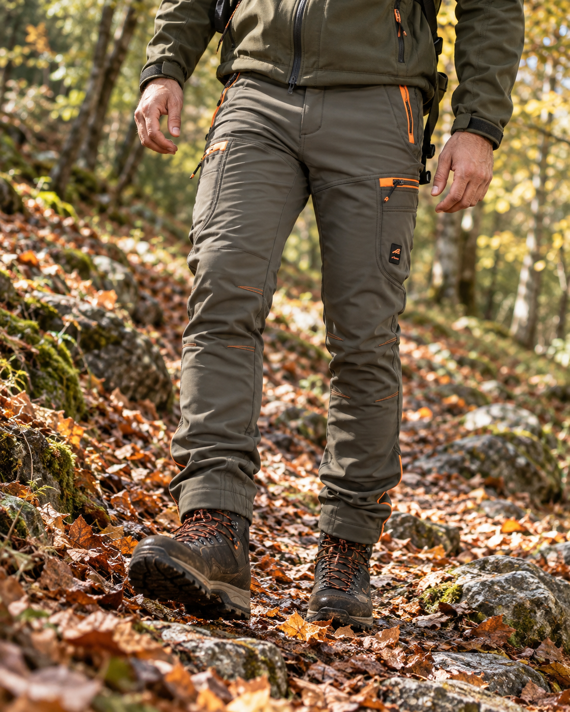 Pantalone Invernale da Montagna e Lavoro Softshell Masseria 18 – Impermeabile ed Elasticizzato