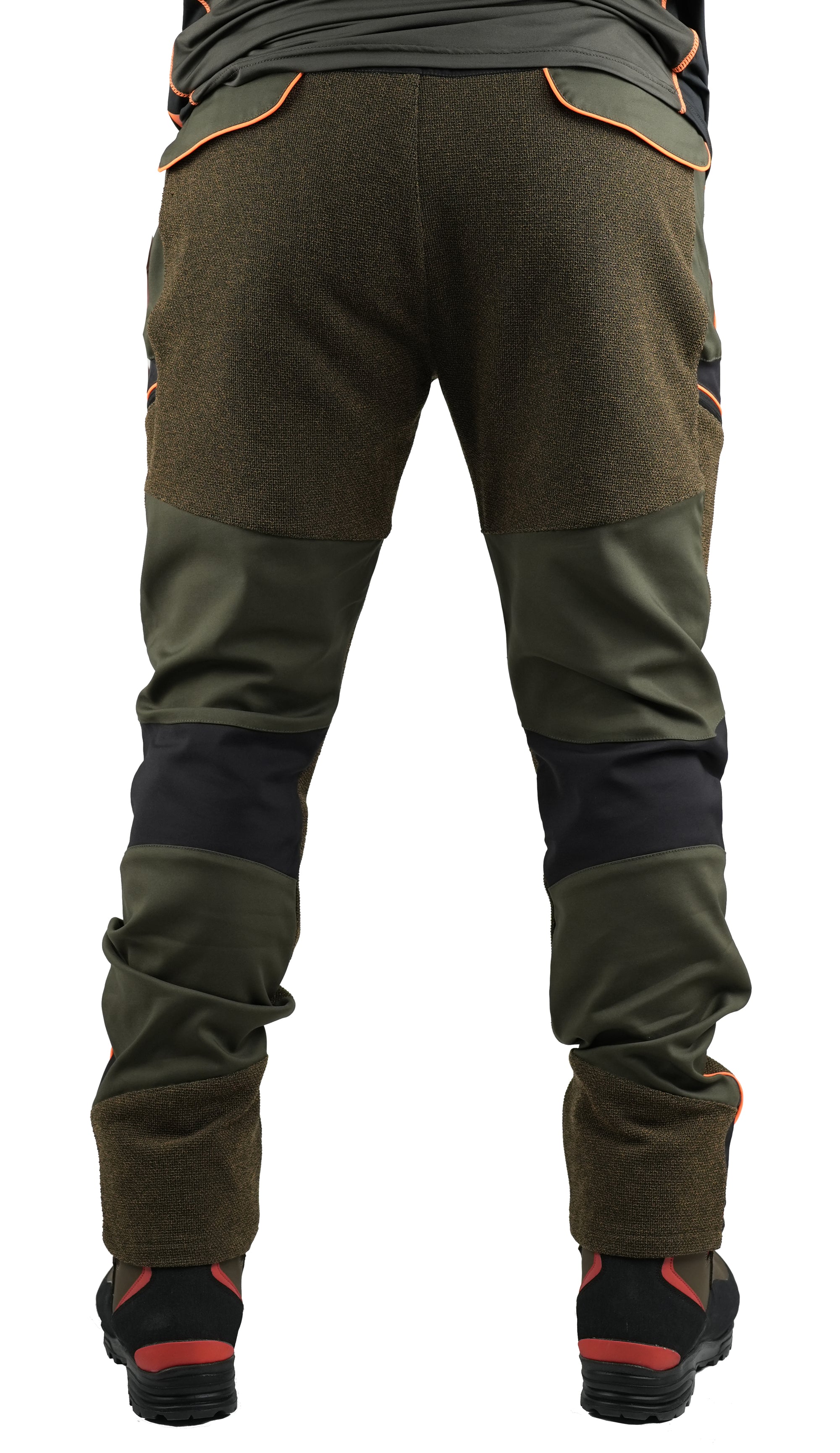 Pantalone Masseria M75 Verde/Arancio Fluo