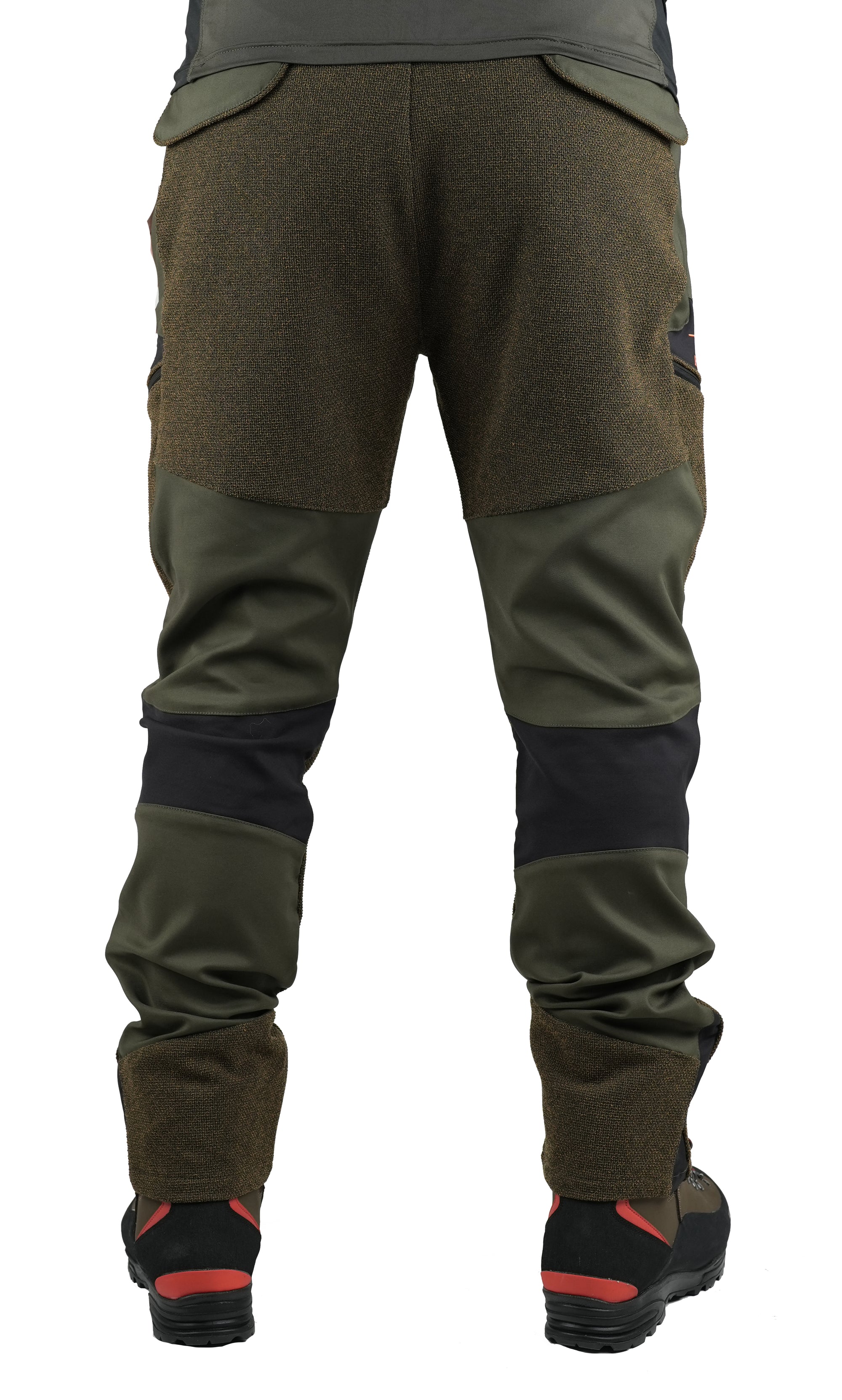 Pantalone Masseria M75 Verde/Arancio Fluo