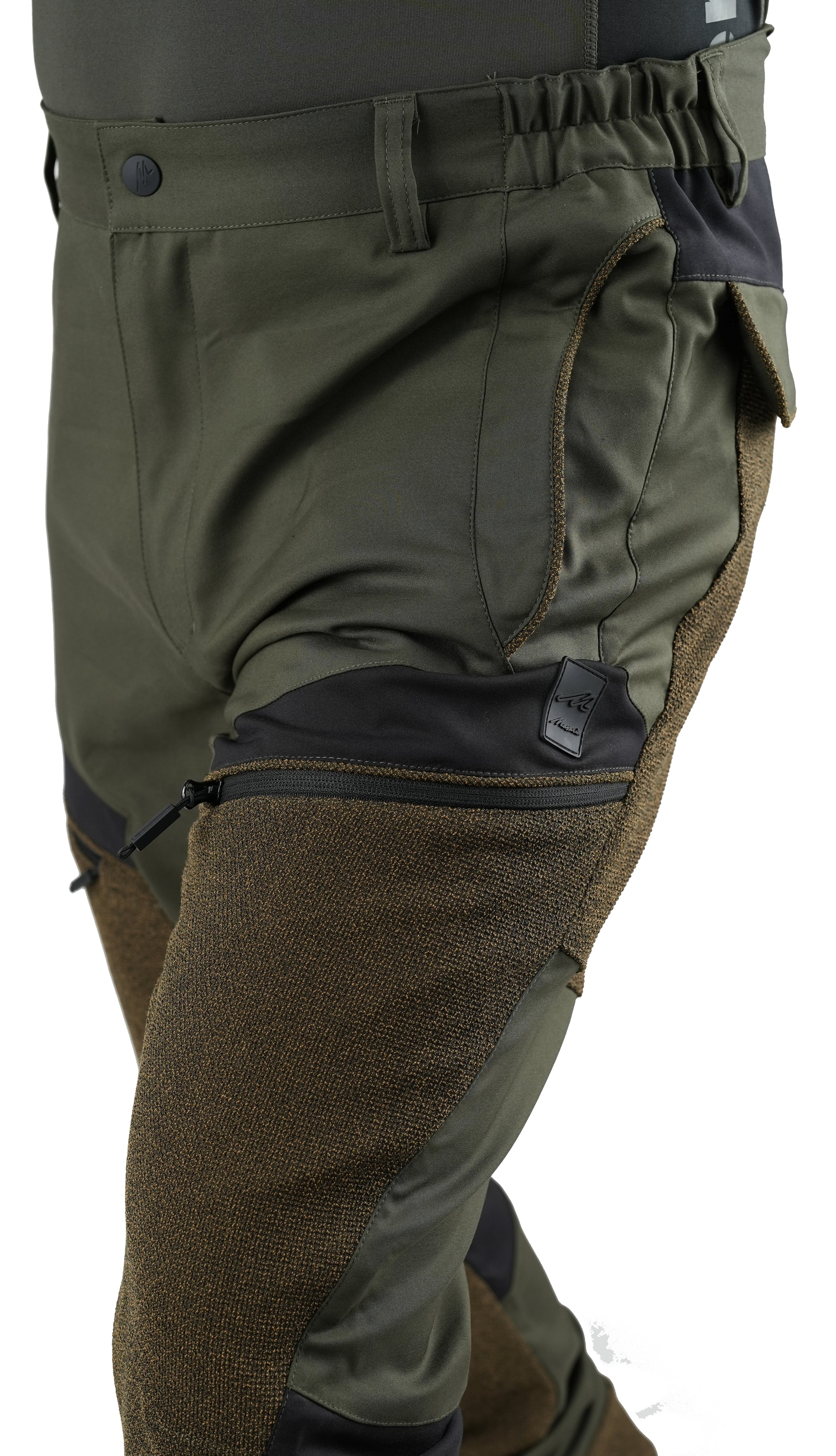 Pantalone Masseria M75 Verde/Arancio Fluo