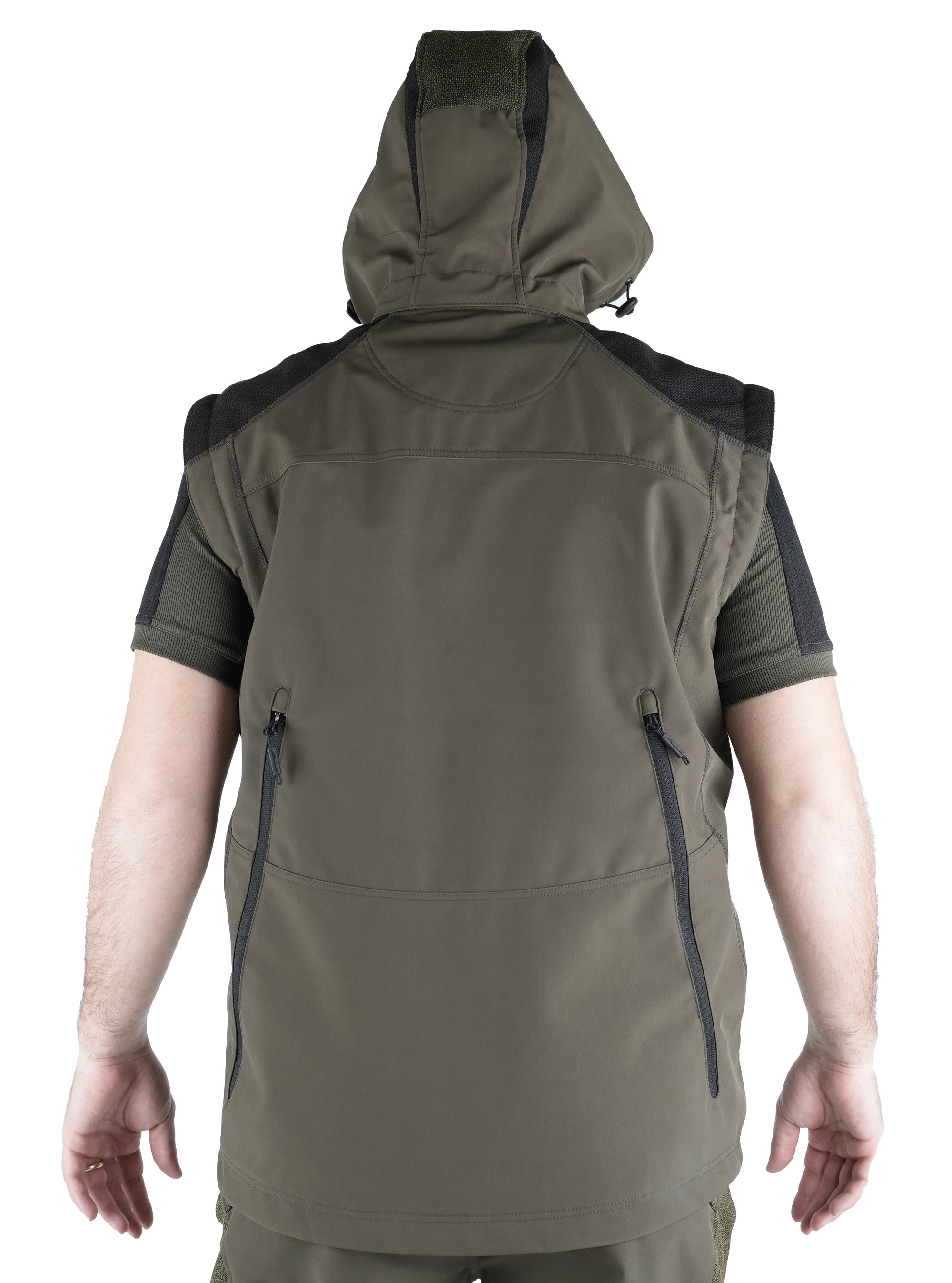 Giacca/Gilet Masseria Con Maniche Staccabili  MG48 Verde