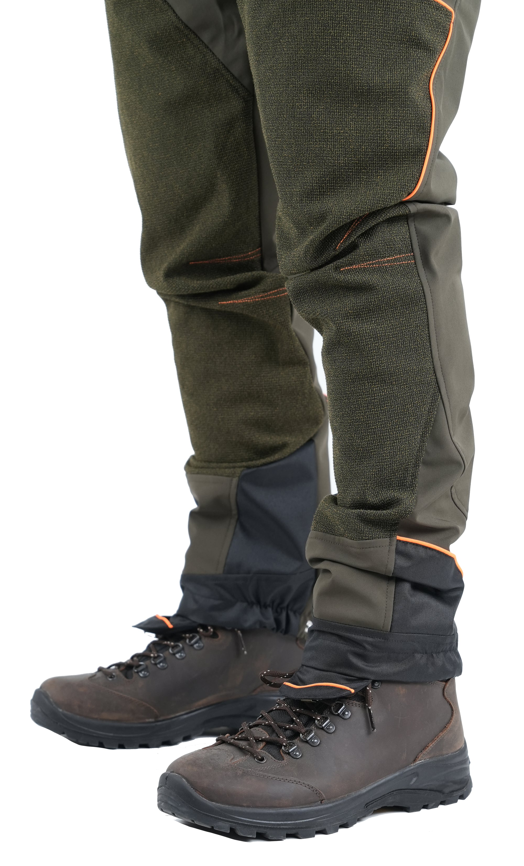 Pantalone Masseria  MP48 Verde/Arancio Fluo