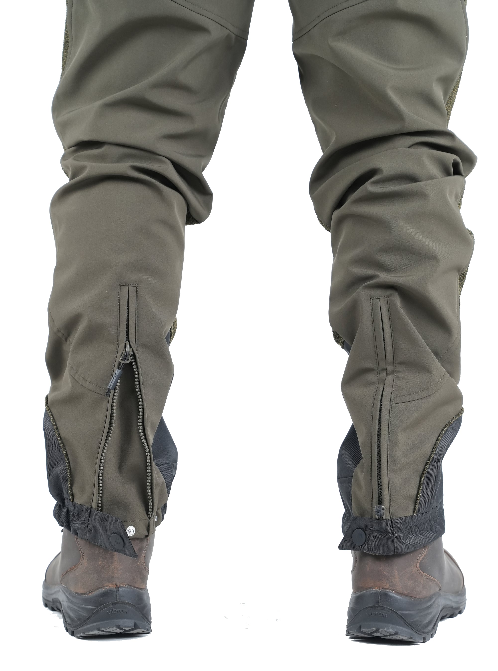 Pantalone Masseria  MP48 Verde/Arancio Fluo