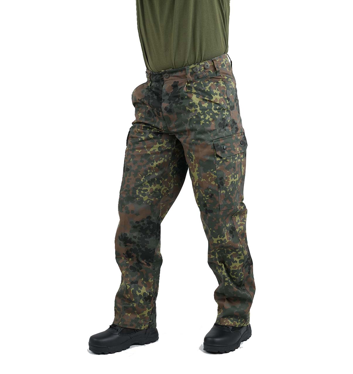 Pantalone Tedesco Flecktarn Nuovo