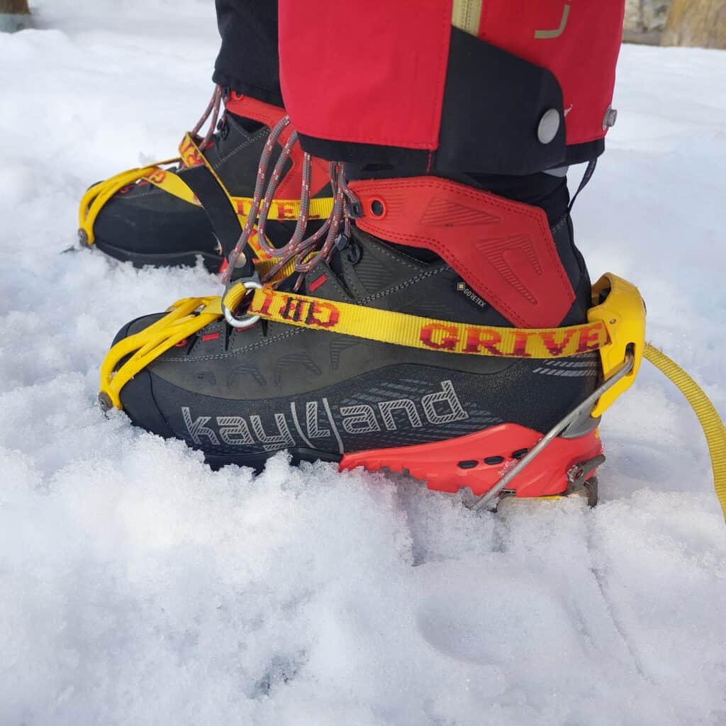 Kayland Stellar AD GTX – Scarpone Ramponabile Gore-Tex da Alpinismo in Nabuk