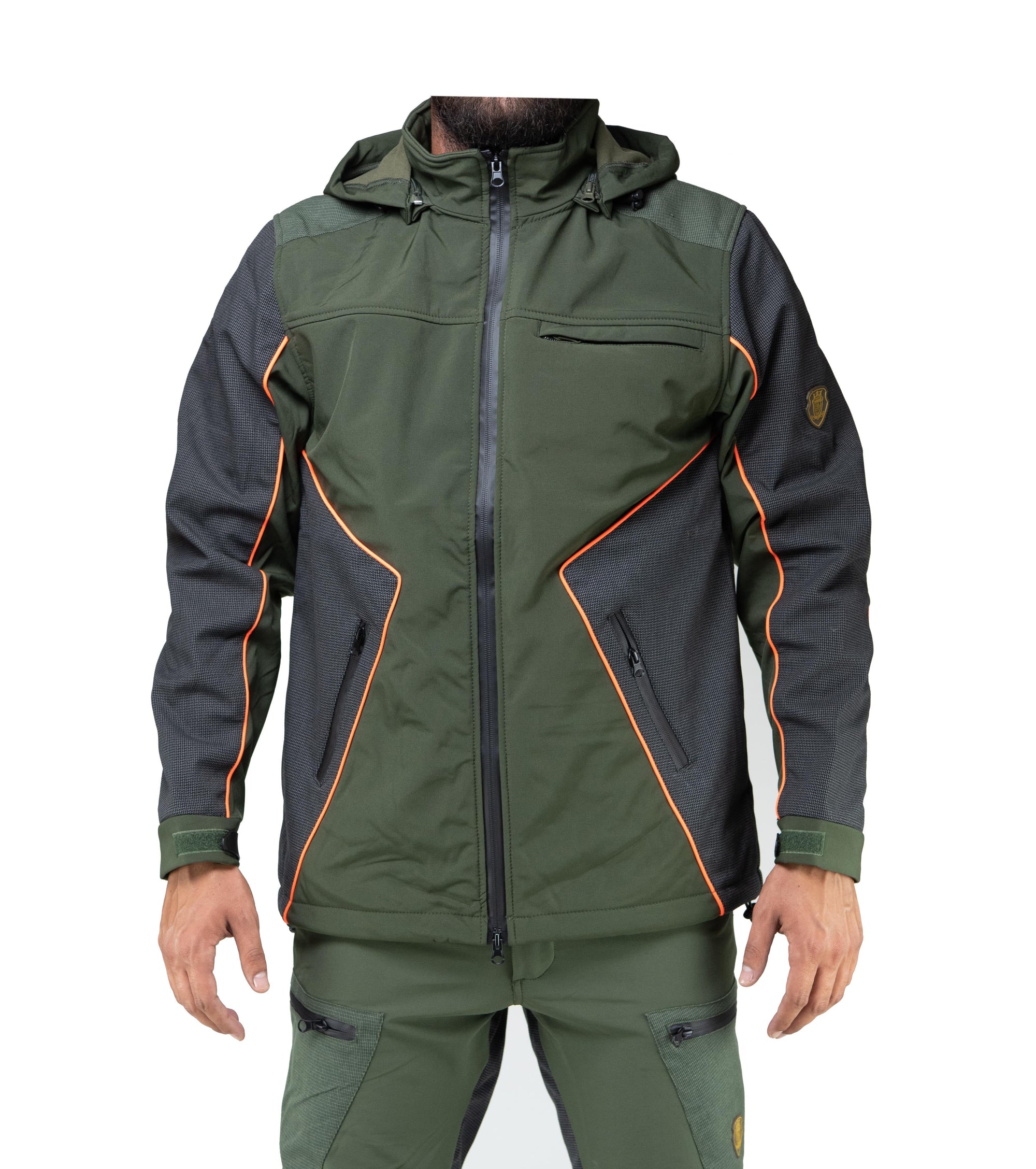 Giacca Vient Softshell VJ29 Verde