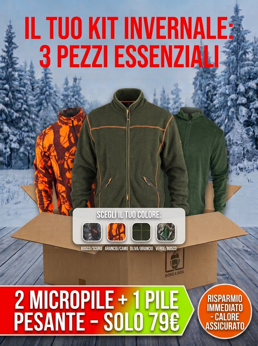 Box Caccia Masseria 08 + 2 Micropile Vient 1663 – 3 Capi