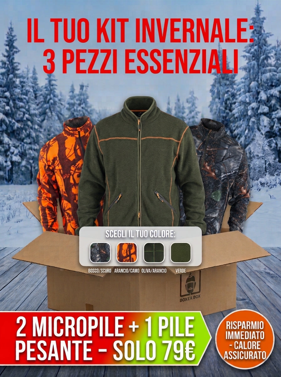 Box Caccia Masseria 08 + 2 Micropile Vient 1663 – 3 Capi