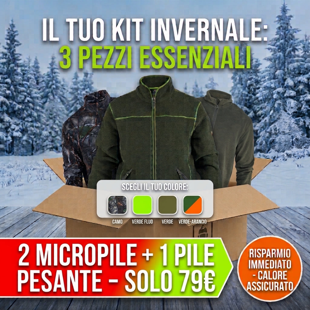 Box Caccia Masseria 08 + 2 Micropile Vient 1663 – 3 Capi