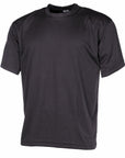 T-Shirt Tactical Mezze Maniche 00107A Nero