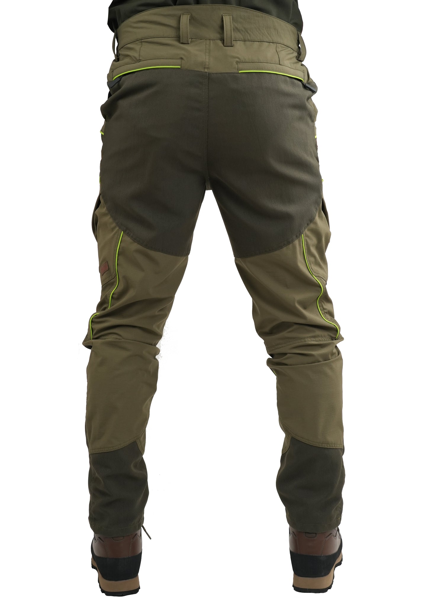 Pantalone Estivo Caccia Masseria M-Tex 74 Verde Tono Su Tono