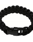 Bracciale Corda Paracadute 28173A Nero