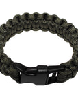 Bracciale Corda Paracadute 28173A Nero