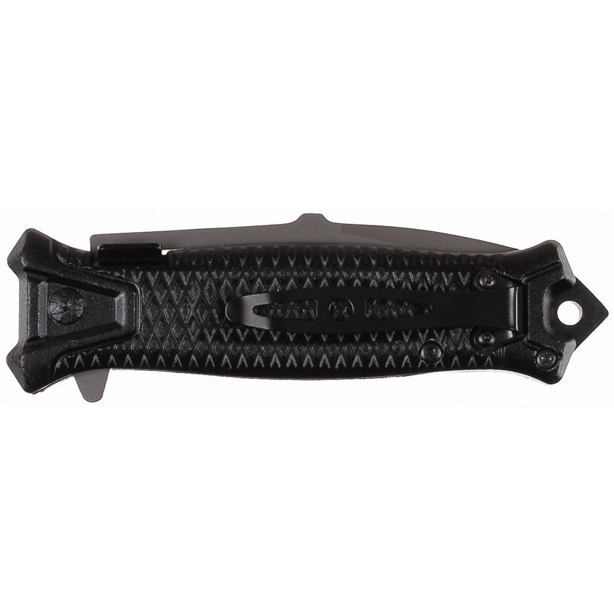 Coltello Serramanico "Serpente" Una Mano 45551A Nero