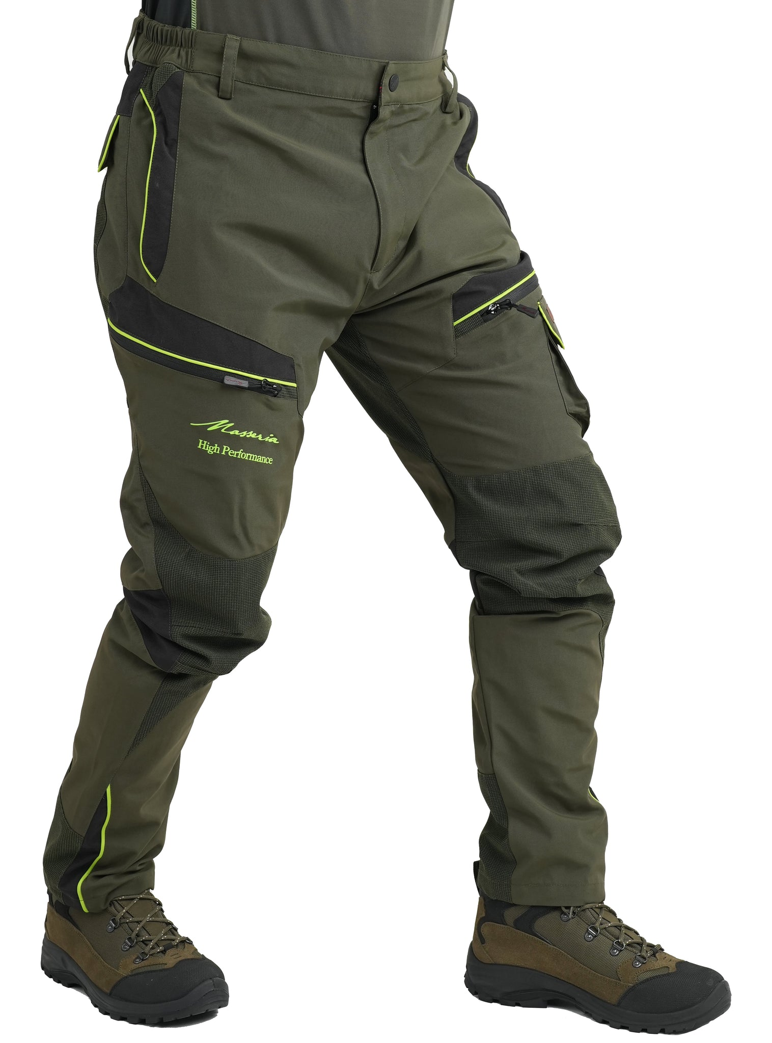 Pantalone Masseria High Performance 75 Verde Fluo
