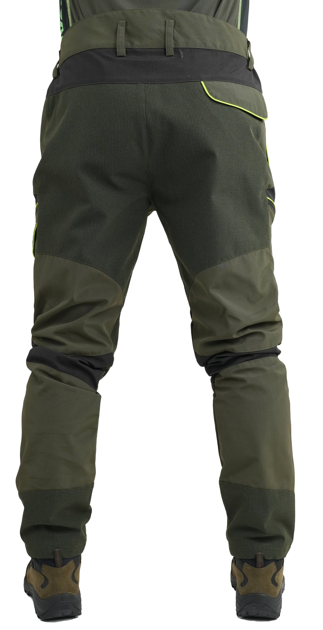 Pantalone Masseria High Performance 75 Verde Tono Su Tono