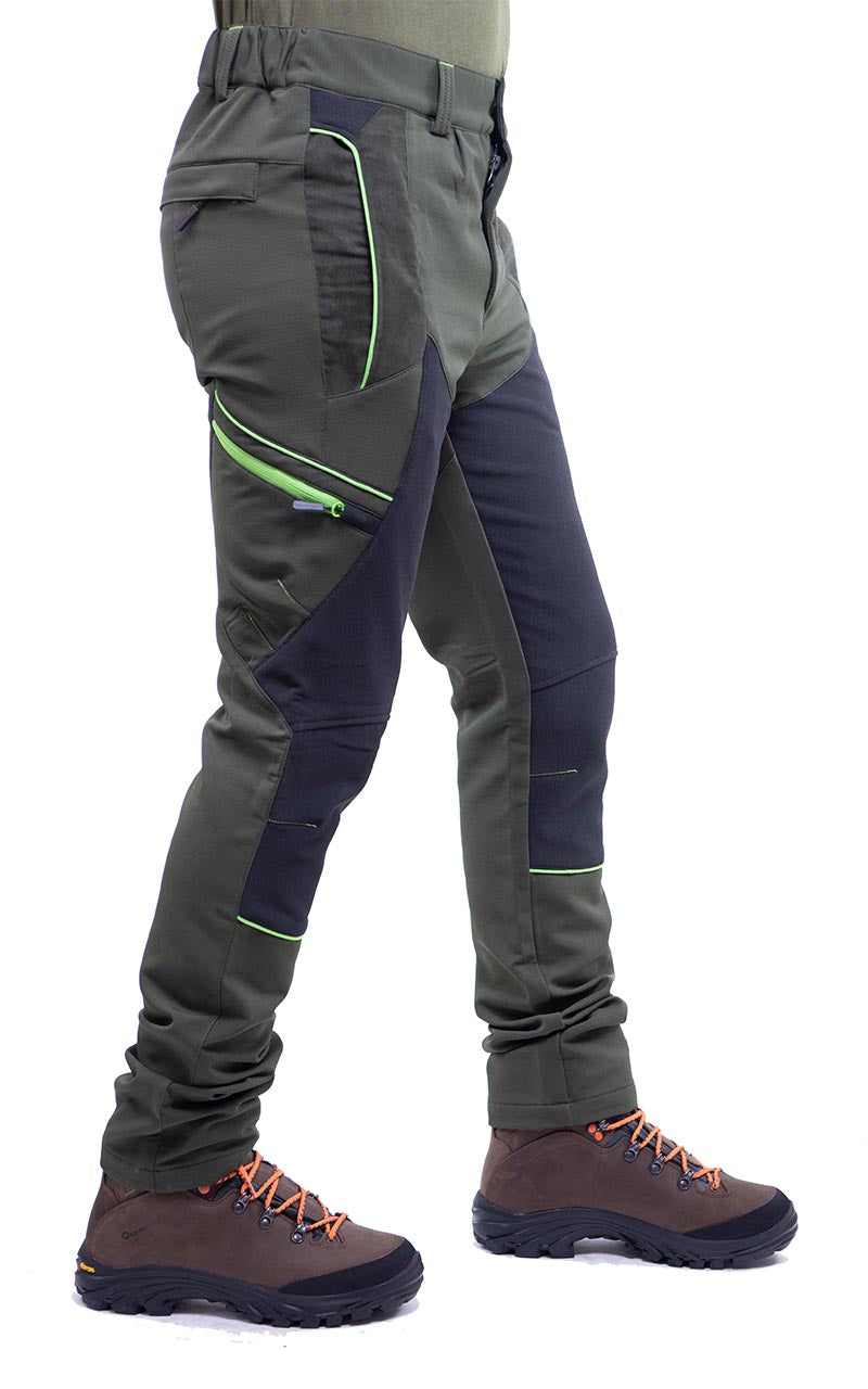 Pantalone Caccia Masseria 67 Verde/Fluo