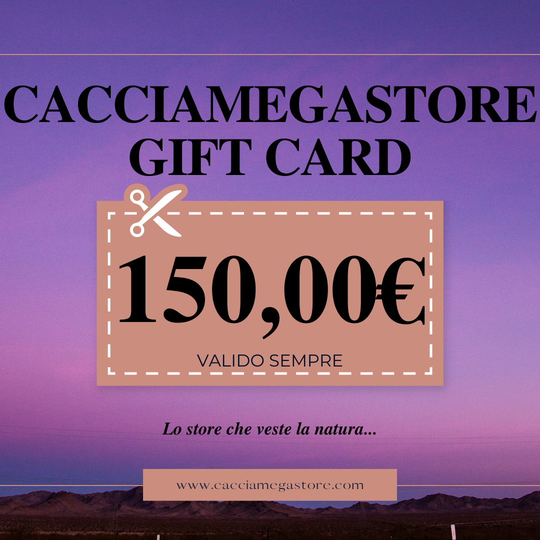 GIFT CARD TAGLIO 150€