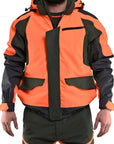 Giacca Masseria Softshell VJ30 Arancio/Verde