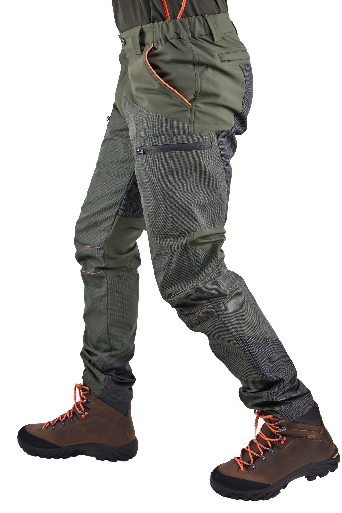 Pantalone Vient Softshell VP01 New Arancio/Fluo