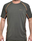 T-Shirt Masseria Adventure 73 Verde/Arancio Fluo