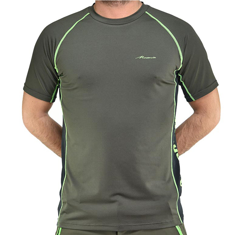 T-Shirt Masseria Adventure 73 Verde/Arancio Fluo
