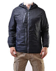 Bomber Double Face UK094 Grigio/Nero