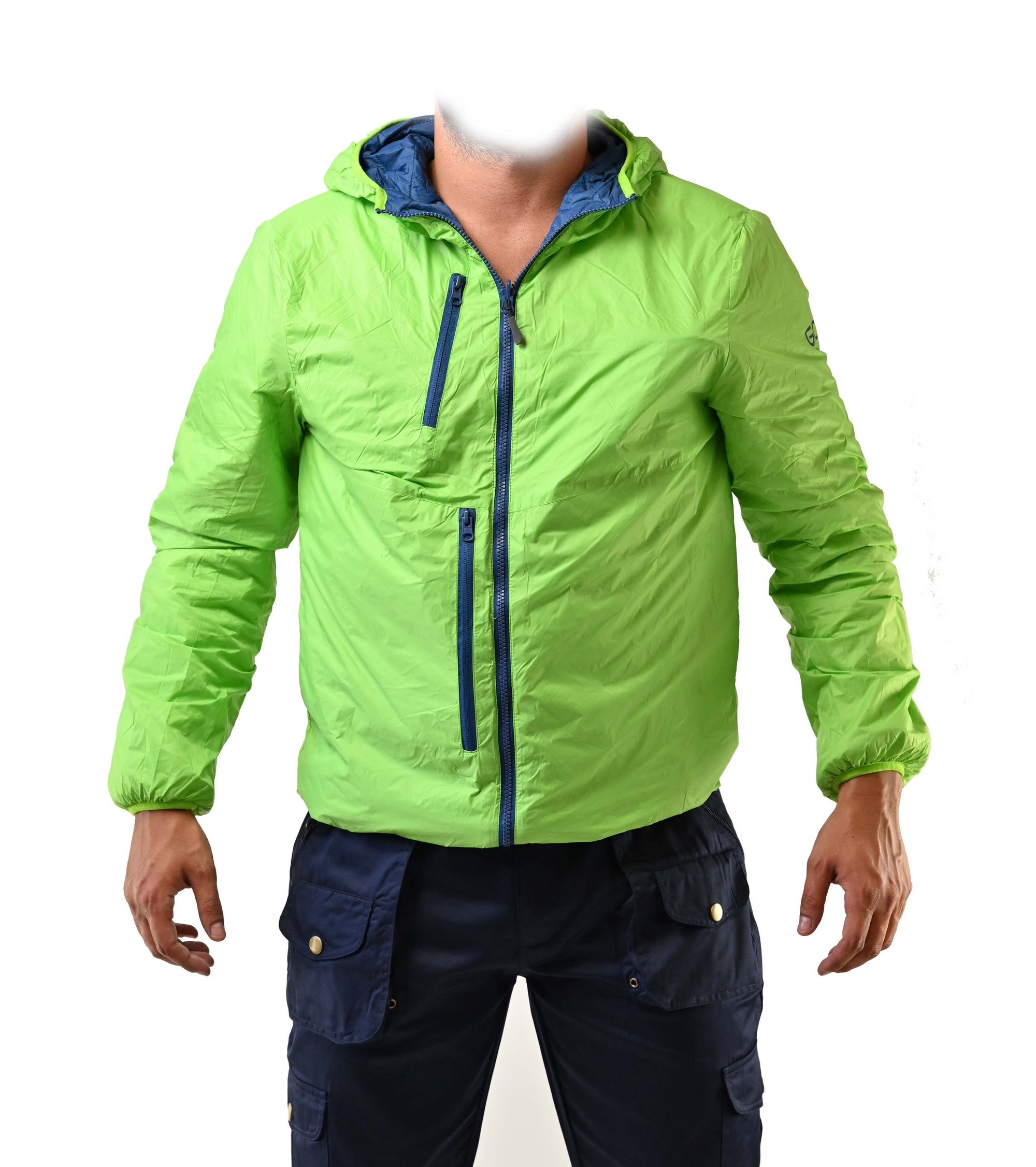 Bomber Double Face UK094 Verde/Giallo